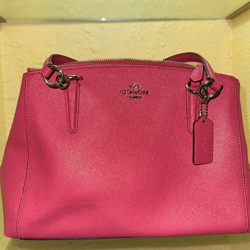 Authentic Brand New Hot Pink Coach Handbag